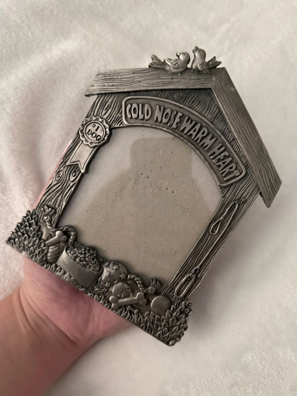 cold nose warm heart pet picture frame!